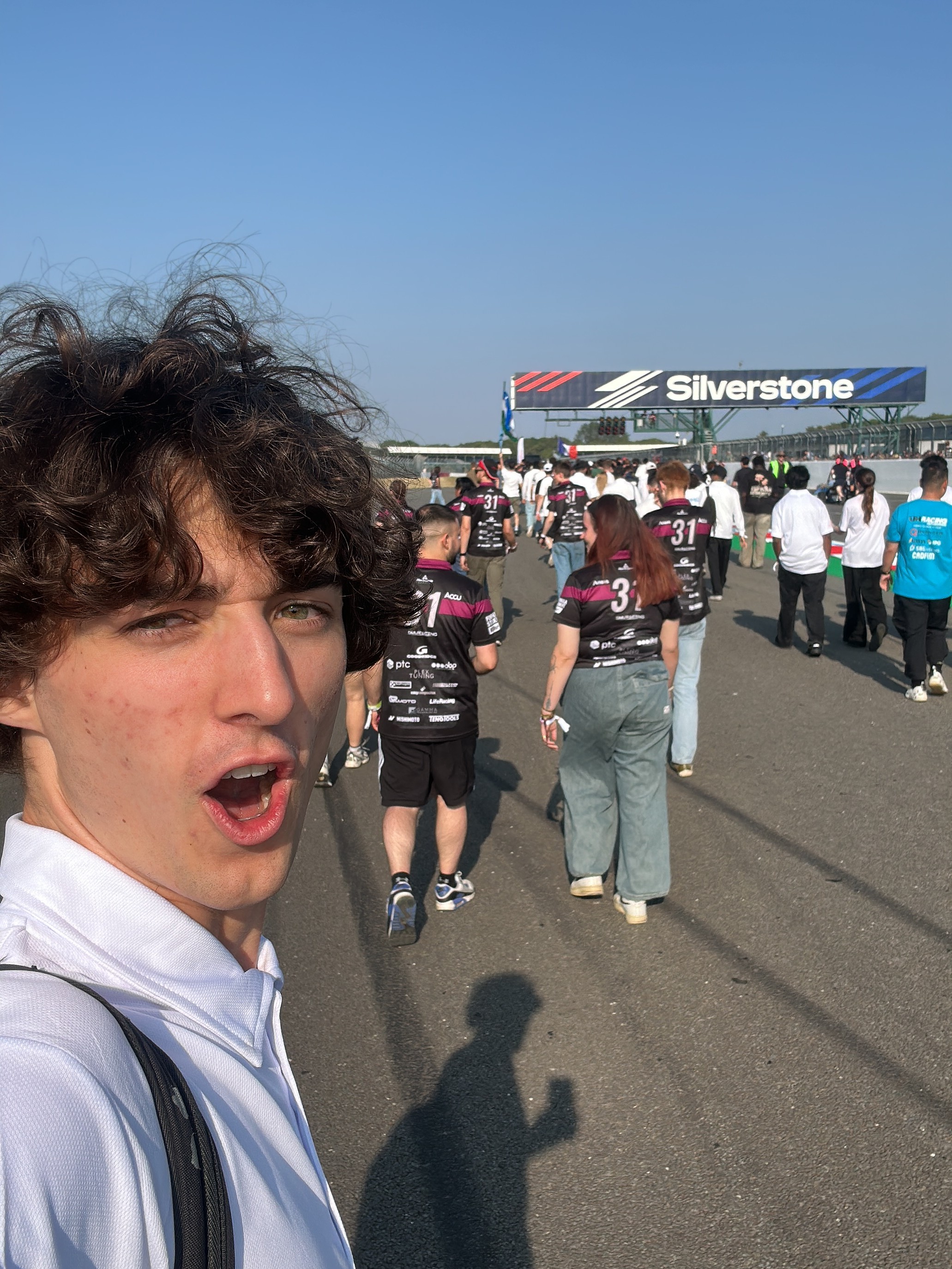 On the track!