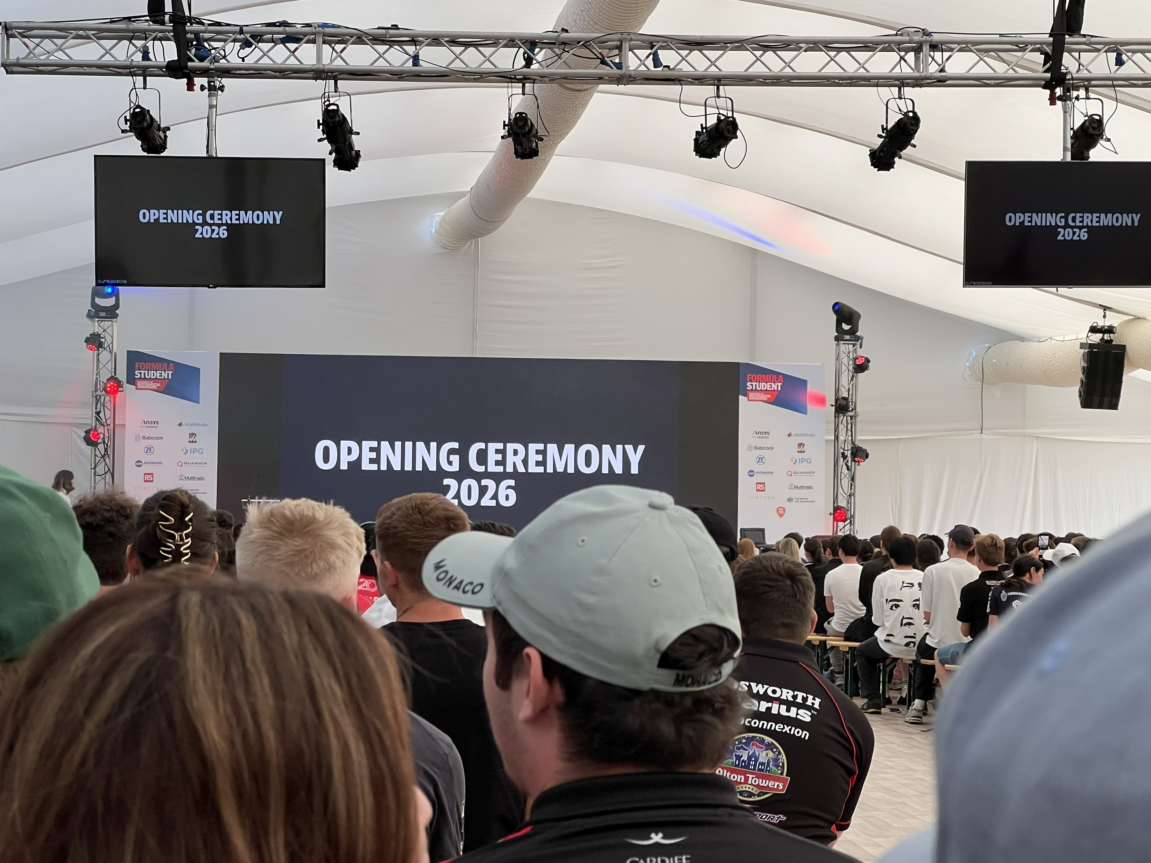 The opening ceremony